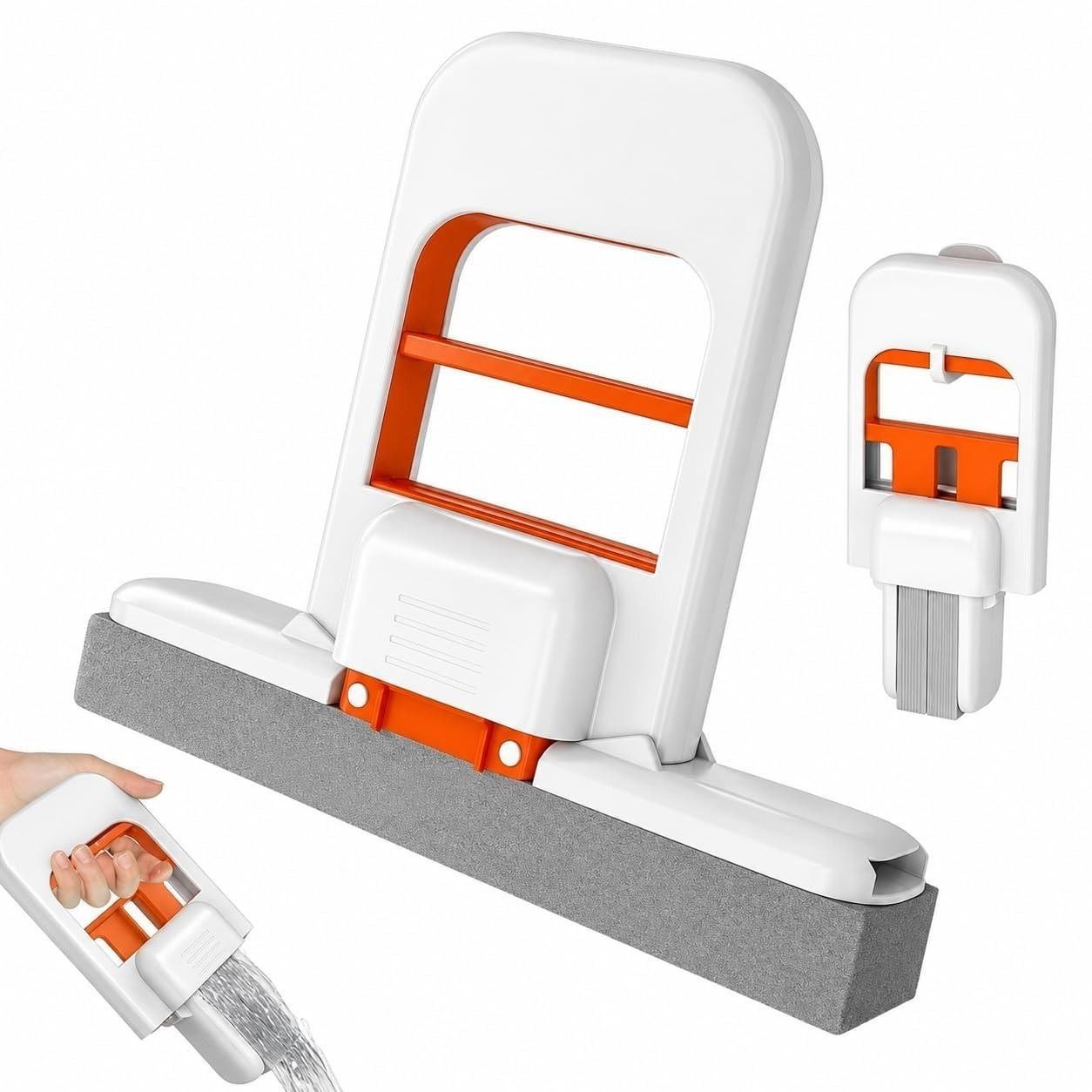 Mini Foldable Sponge Mop With Self-squeeze 22