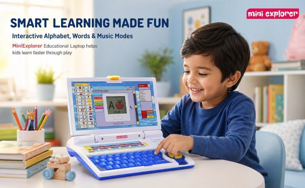 Miniexplorer Educational Computer Laptop Toy For K