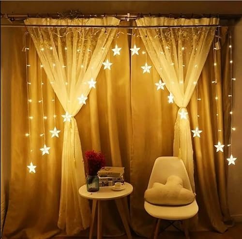 Miradh A-shaped 16-star Led Curtain Fairy Lig