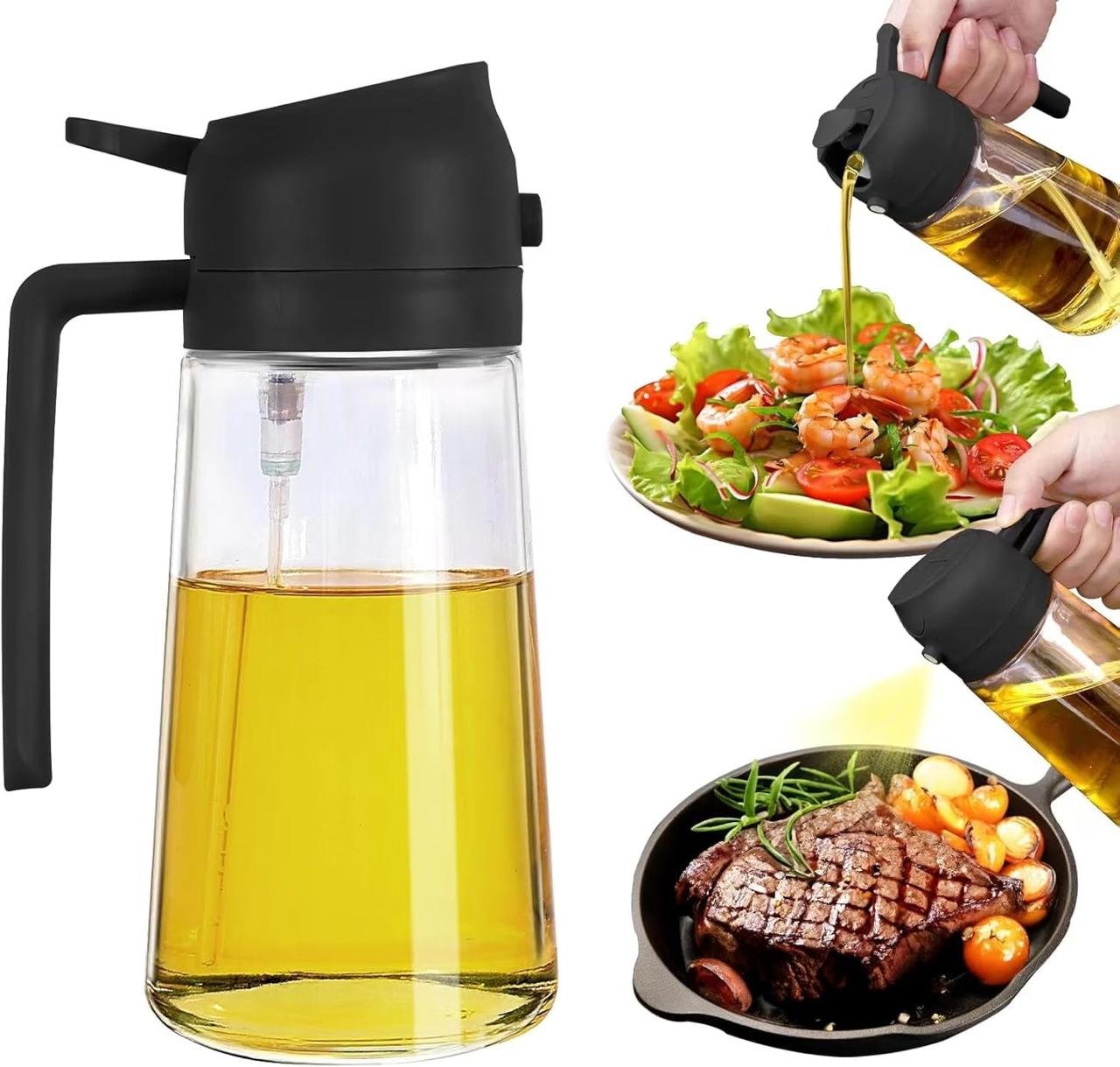 Misamo Enterprise 2-in-1 Oil Sprayer Dispense