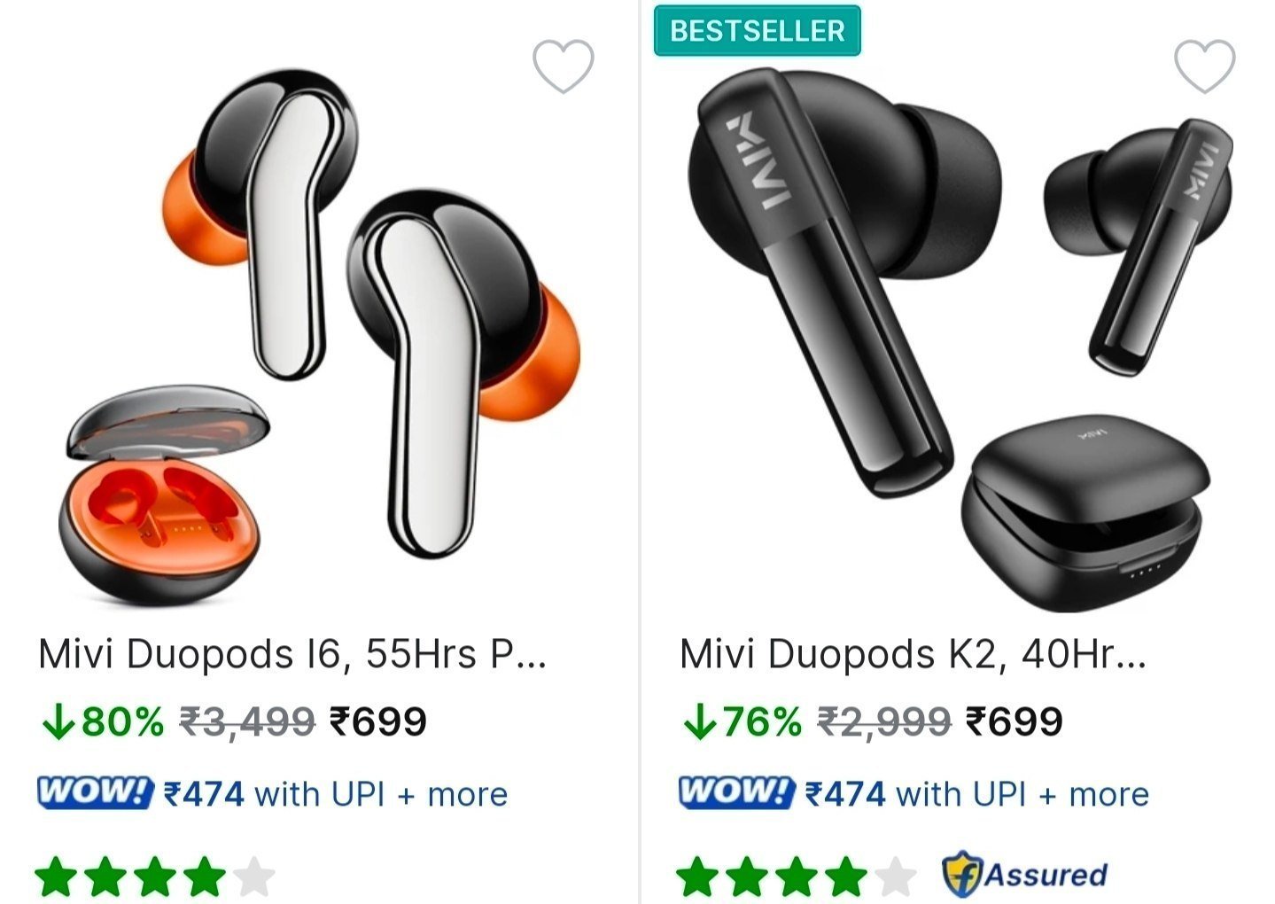 Mivi Tws Earbuds From 699