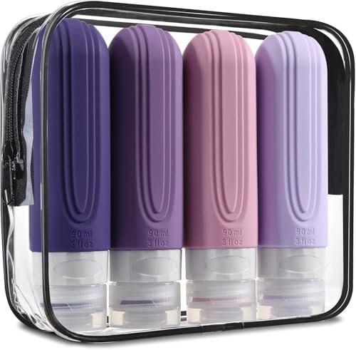 Modiq Travel Bottles For Toiletries Refillabl