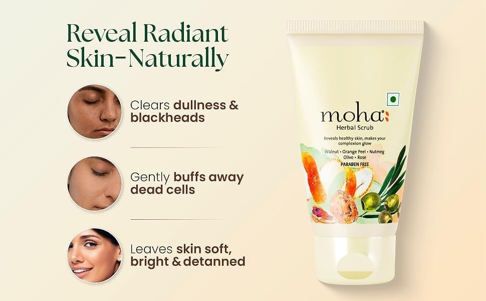 Moha Walnut Face Scrub 98