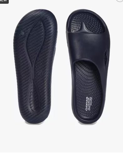 Monza Men Laser-cut Round-toe Slides 399