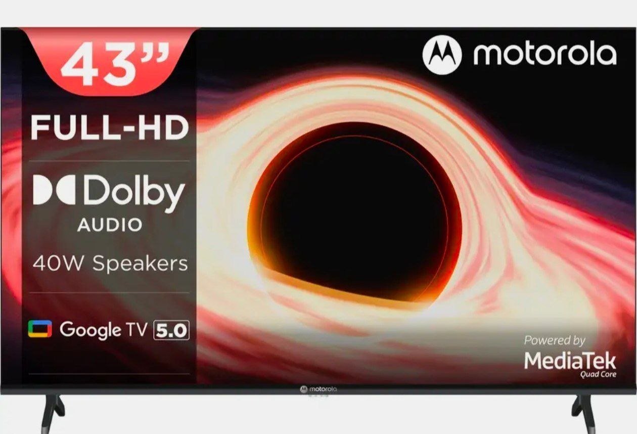 Motorola 109 Cm (43 Inch) Qled Full Hd 22 499