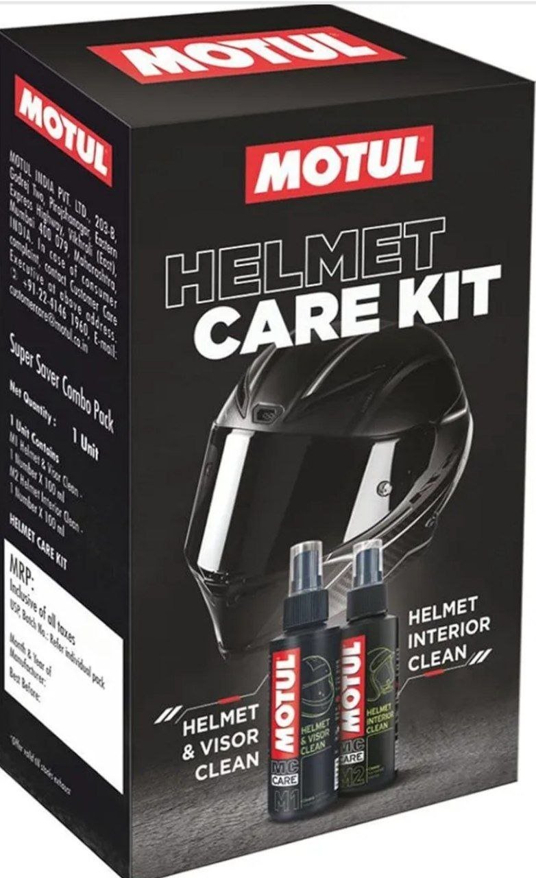 Motul Helmet Care Kit Helmet Visor Interior Cleane