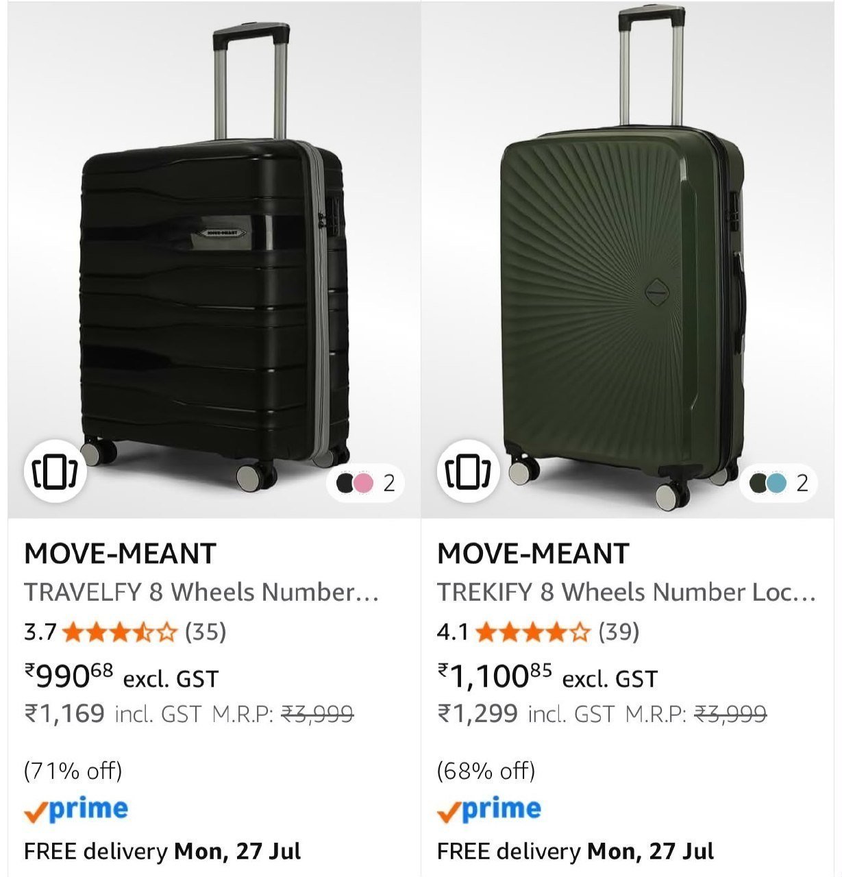Move Meant Suitcases 75