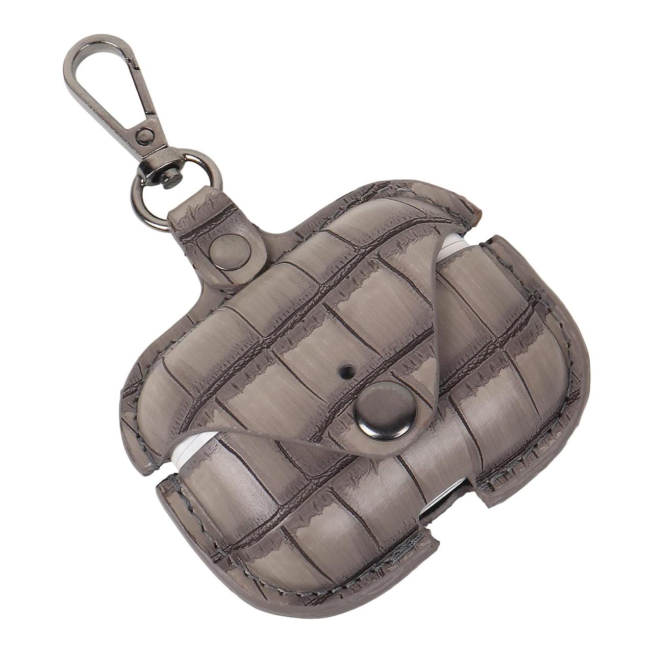 Mstick Leather Case For Airpods Pro Crocodile
