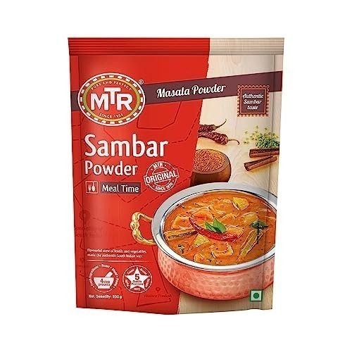 Mtr Sambar Powder Authentic Masalas Tradition