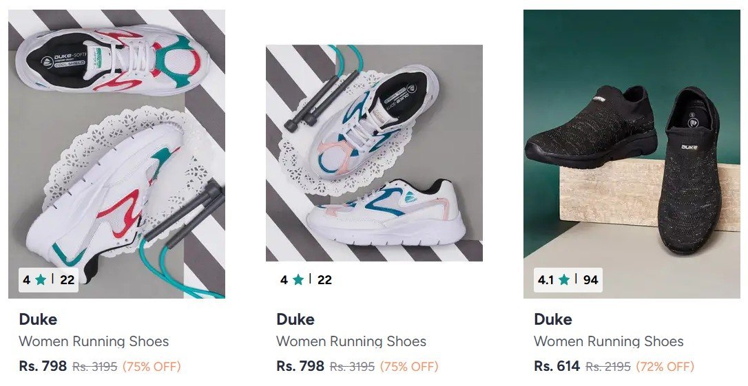 Myntra 75 On Duke Shoes Men Women