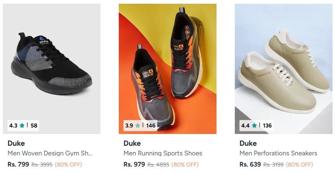 Myntra 82 On Duke Shoes Men Women Hrx Shoes S