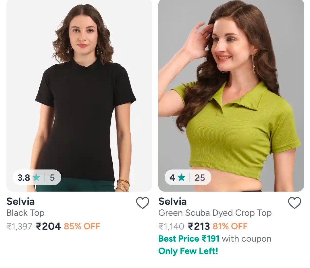 Myntra 85 On Selvia Women S Clothing