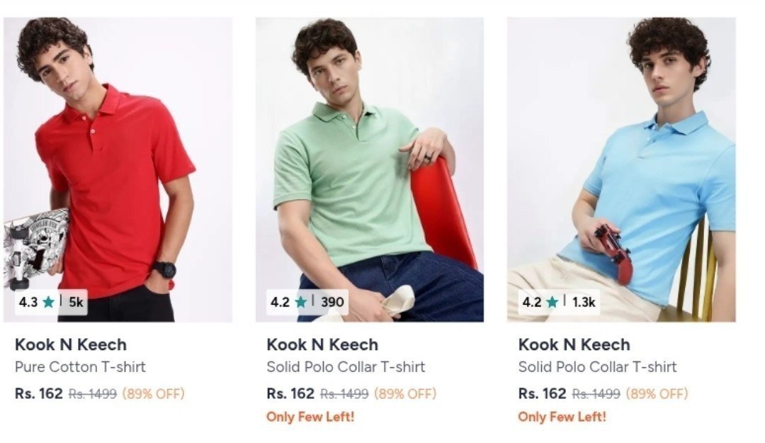Myntra 90 Kook N Keech Clothingmen S Women S