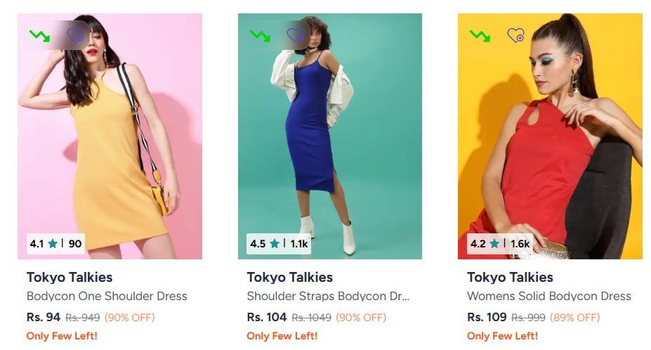 Myntra 90 On Womens Clothing T-shirts Tops Dr