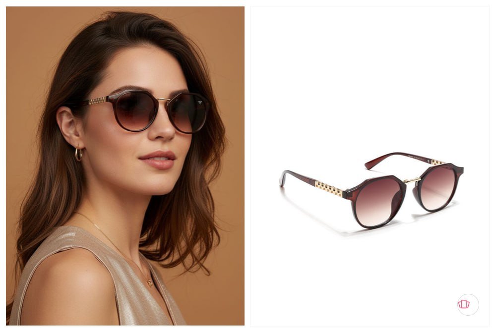 Myntra Accessories Voyage Round Sunglasses Fo