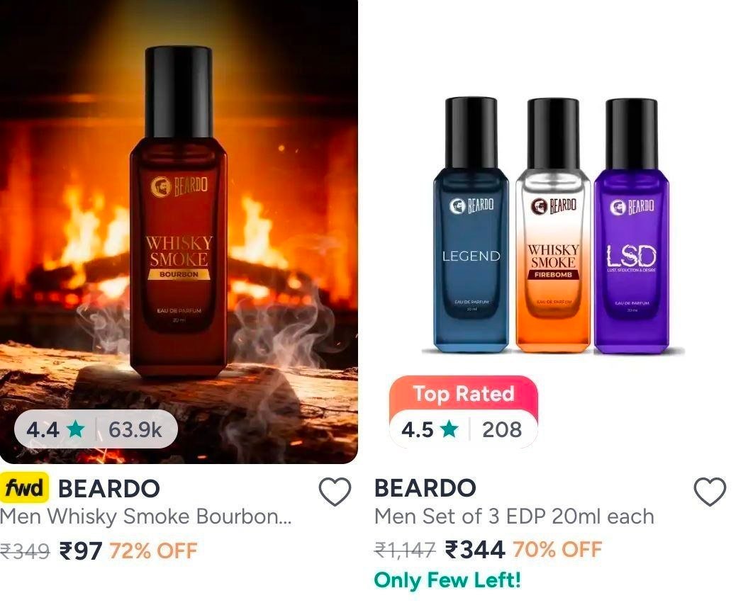 Myntra Beardo Perfumes At 72 Offlink