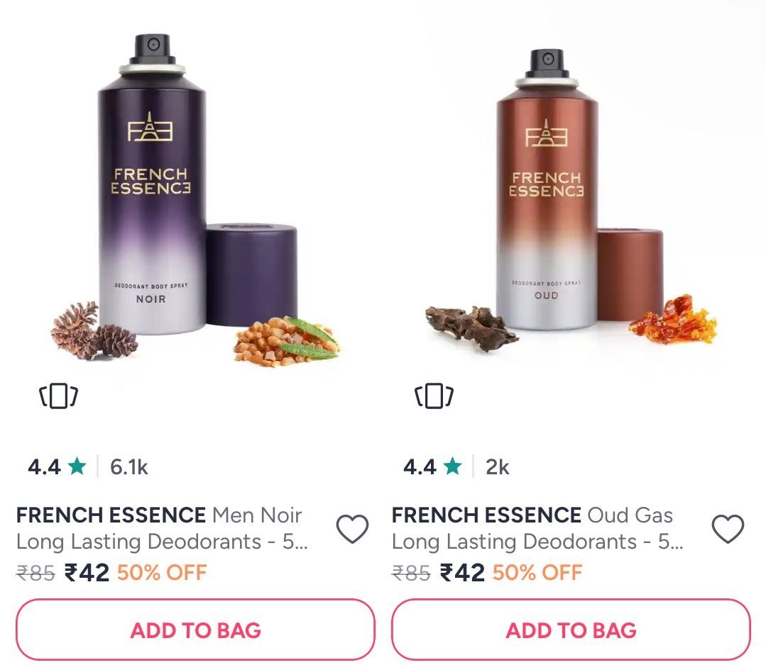 Myntra Beauty Products Start 42master Link Boroplus He Parachute Deodorant - ajio minimum 90 off sale