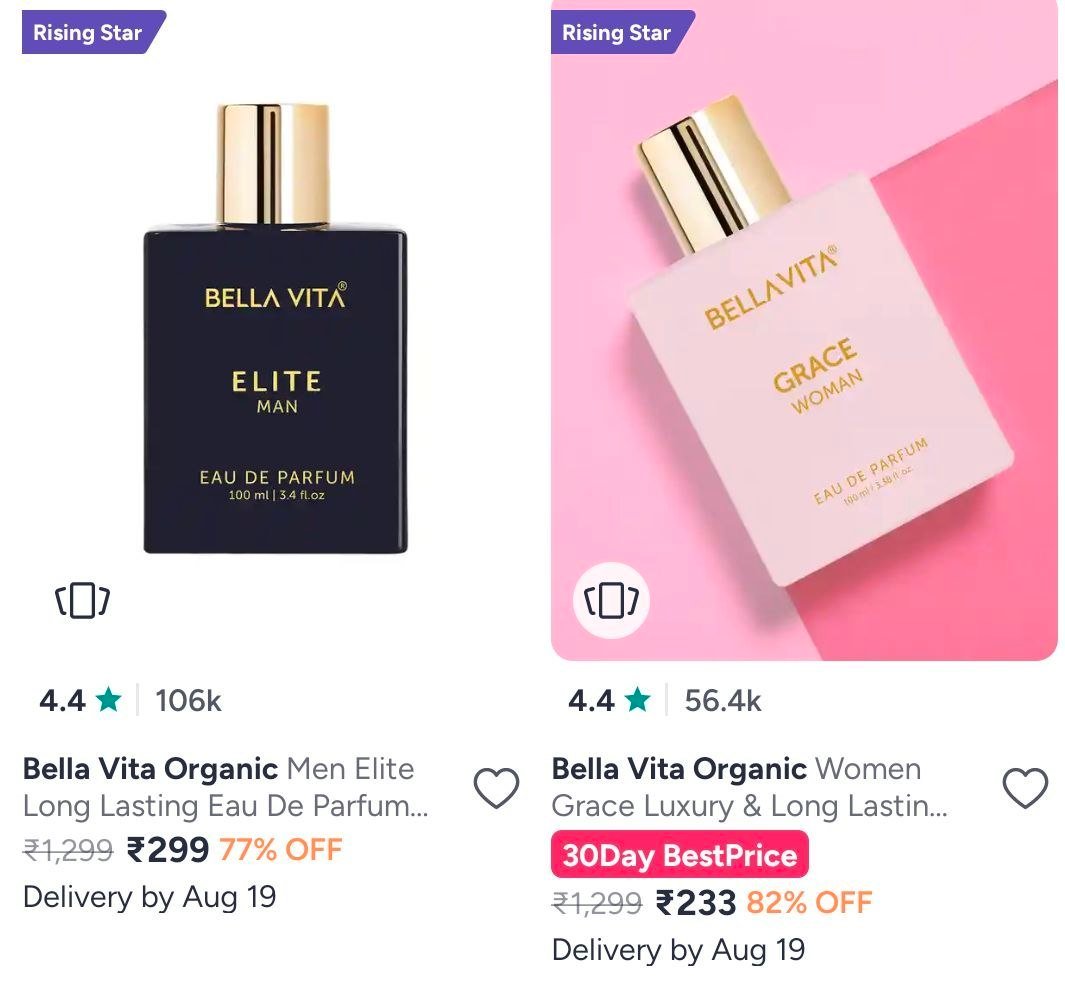 Myntra Bellavita Organic B1g1