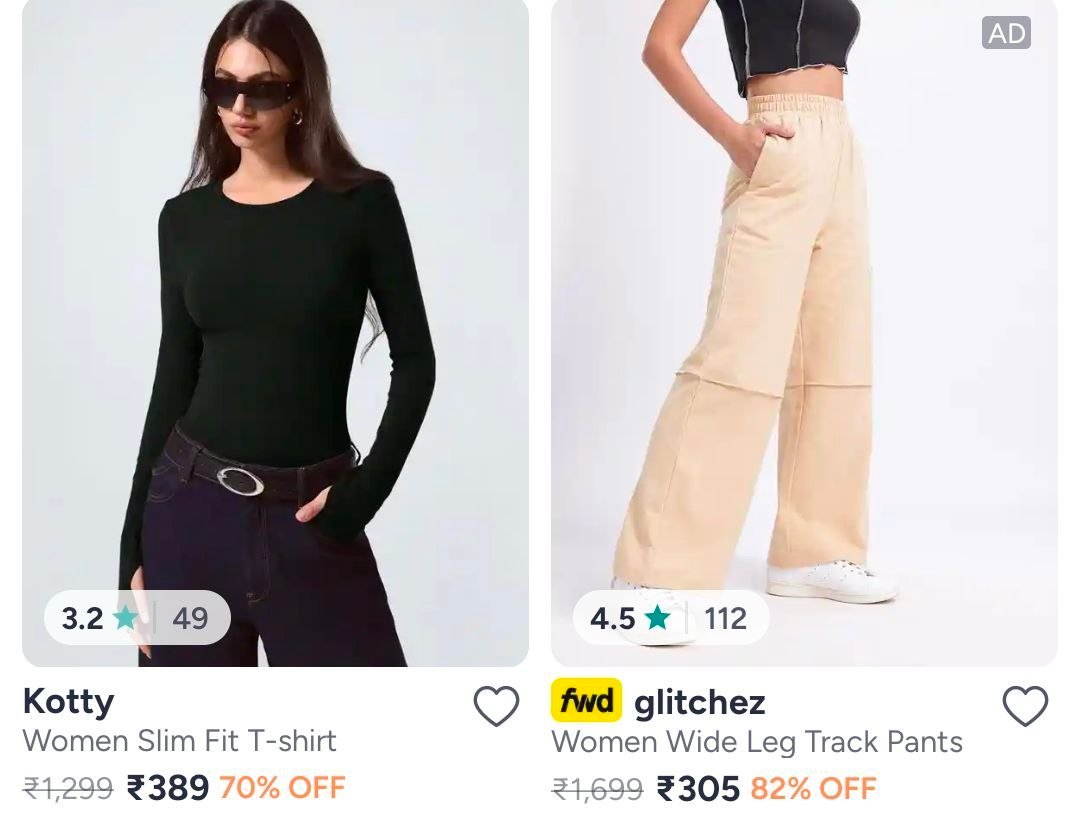 Myntra Budget Fashion Steals Under 399 Kotty 