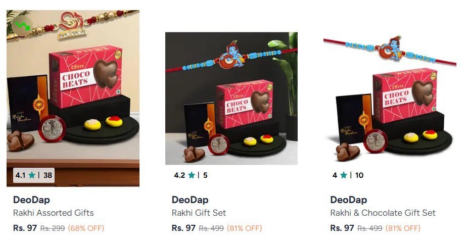 Myntra Buy Assorted Gifts Starting At 97 -