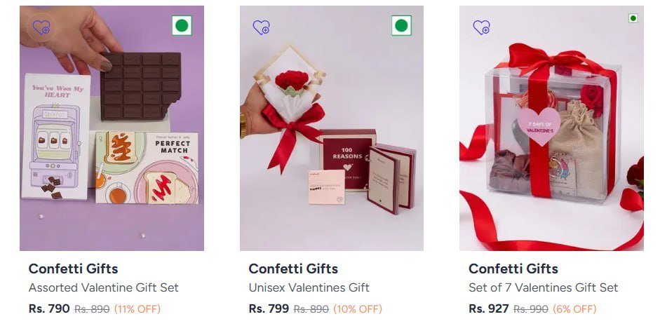 Myntra Buy Confetti Gifts Assorted Gifts Star