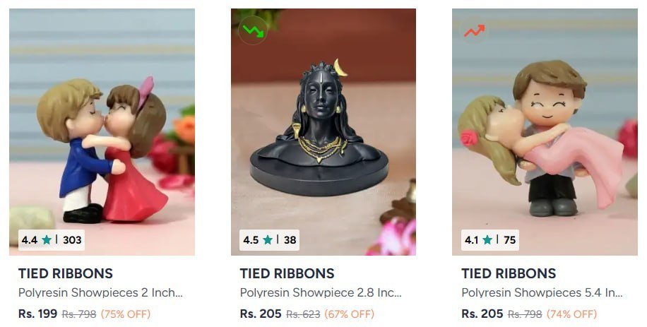 Myntra Buy Showpieces Starting At 199 -buy Va