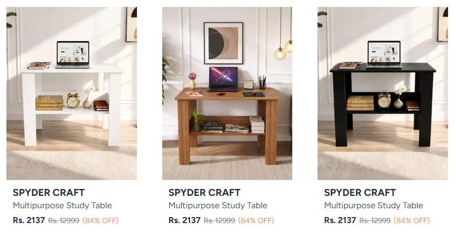 Myntra Buy Spyder Craft Home Furnishing Tables Sta