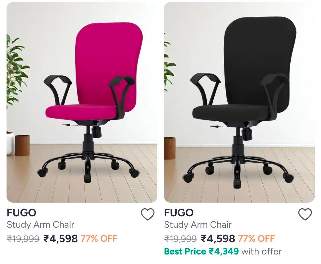 Myntra Buy Study Chair Starting At 4598 -