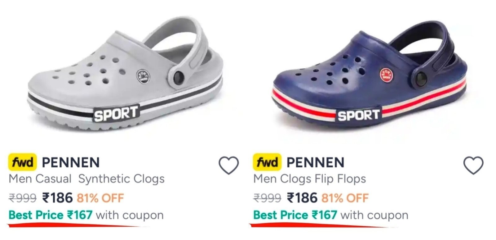 Myntra Clogs From Ftwmegaoff Use Myncash For 