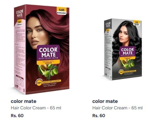 Myntra Color Mate Hair Colour 60