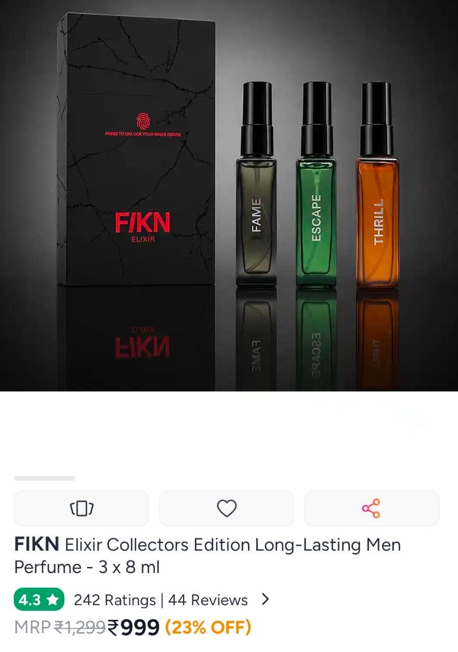 Myntra Fikn Limited Time Get At 999 Today Sho