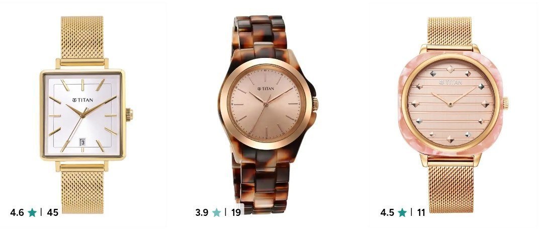 Myntra Flat 50-55 On Titan Watches From 943