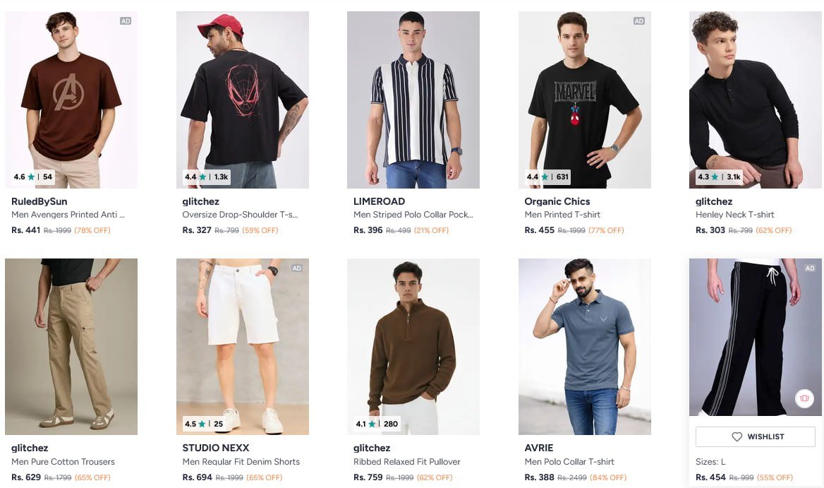 Myntra Fwd Gen Z Men S Fashion Sale Trendy Styles 