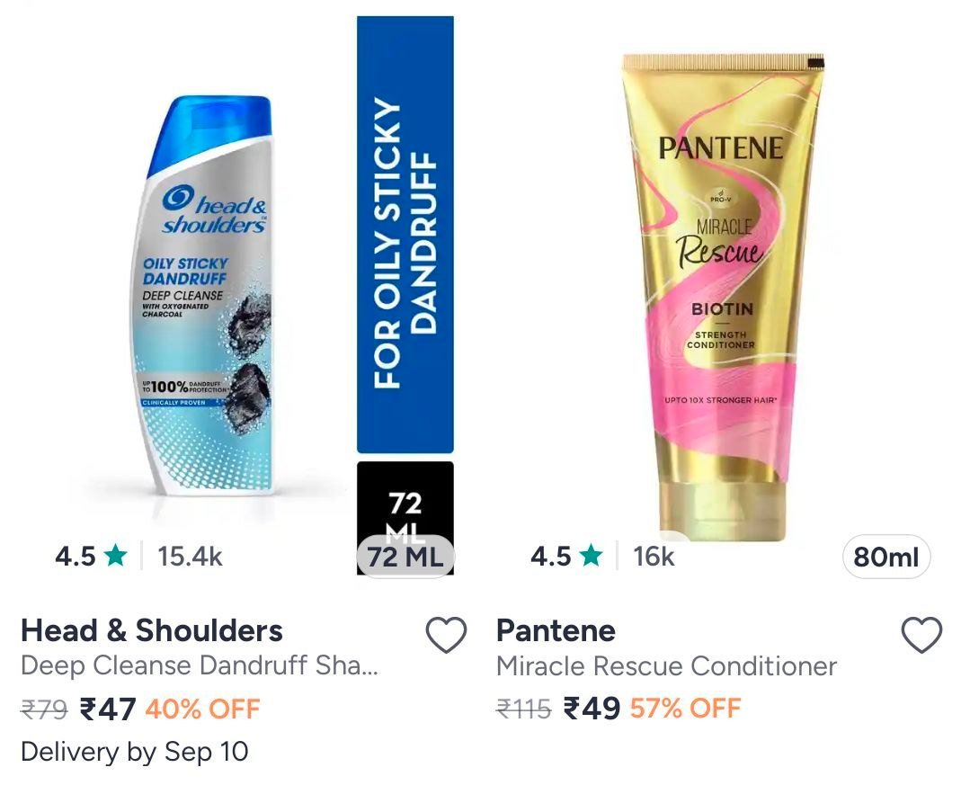 Myntra Hair Care Deals Shampoos Conditioners Start