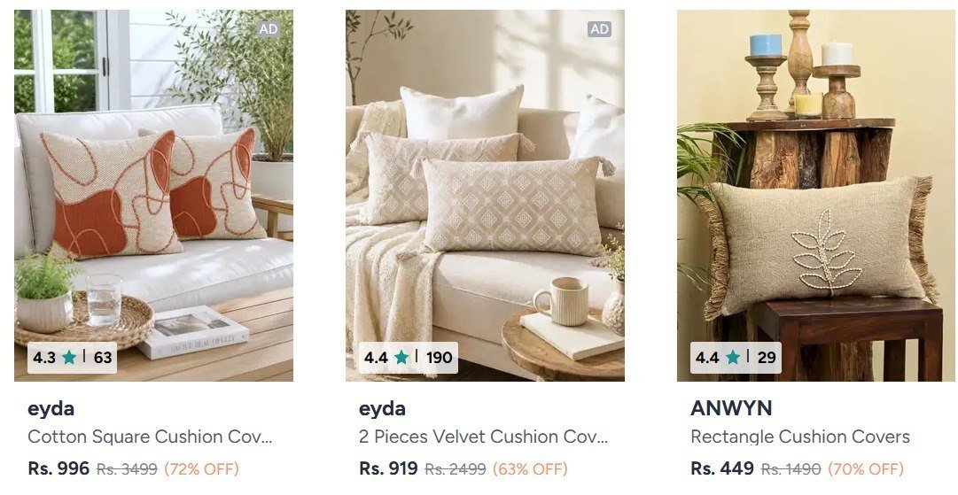 Myntra Home Essentials Deals Huge Discounts S