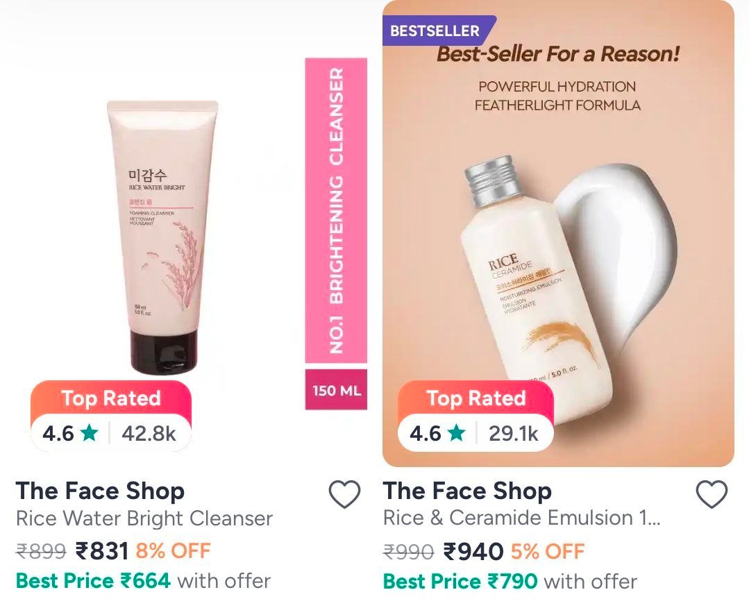 Myntra Limited Time Ends In 2 Hoursthe Face S