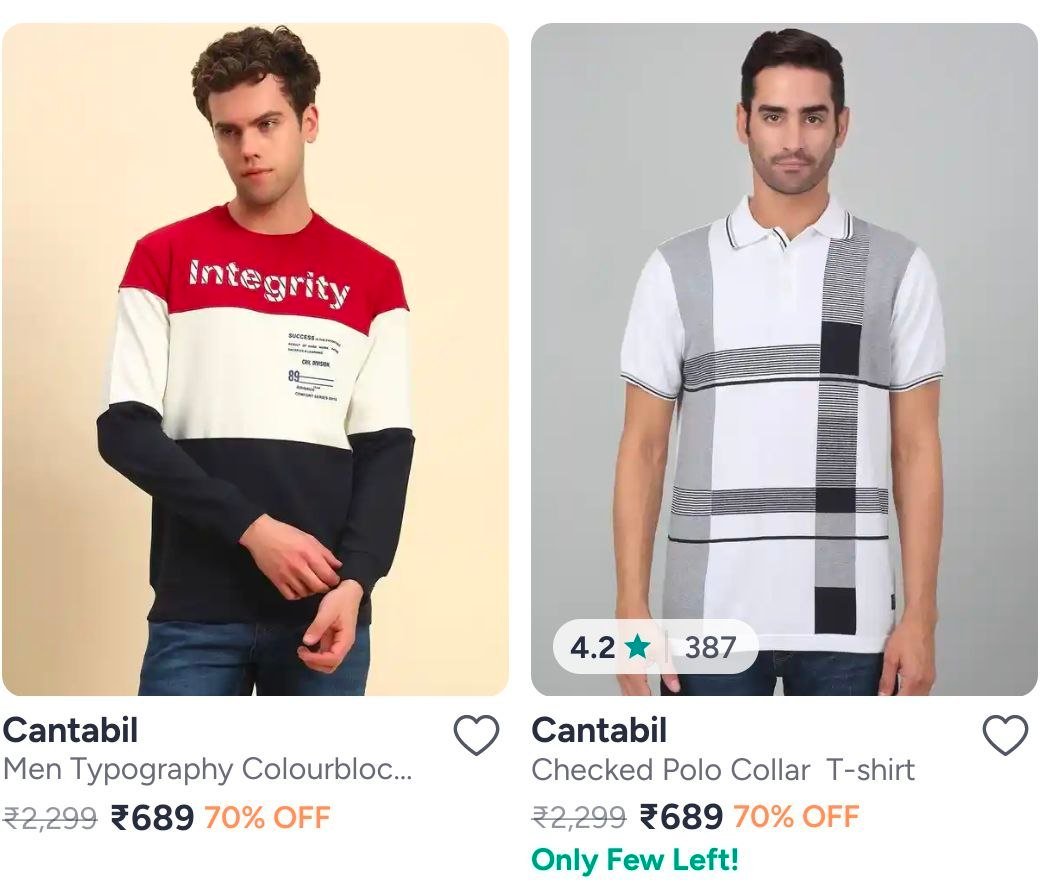 Myntra Loot 70 On Cantabil Men S Clothing Jac