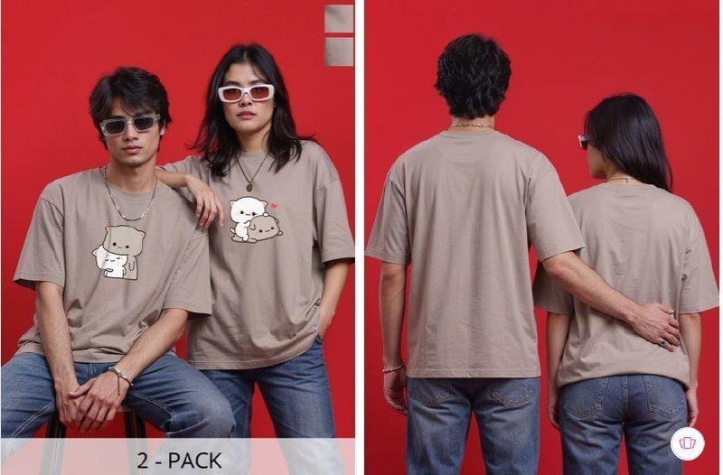 Myntra Loot Baesd Unisex 2 Printed Twistform 