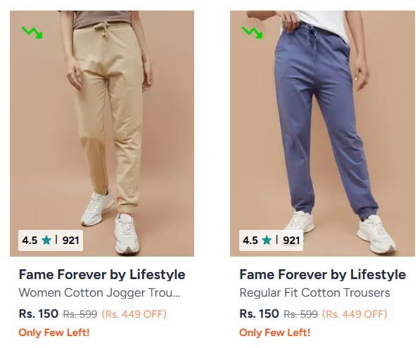 Myntra Loot Fame Forever By Lifestyle Under 200