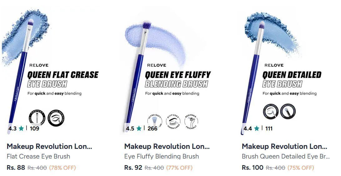 Myntra Loot Makeup Revolution London Eye Brus