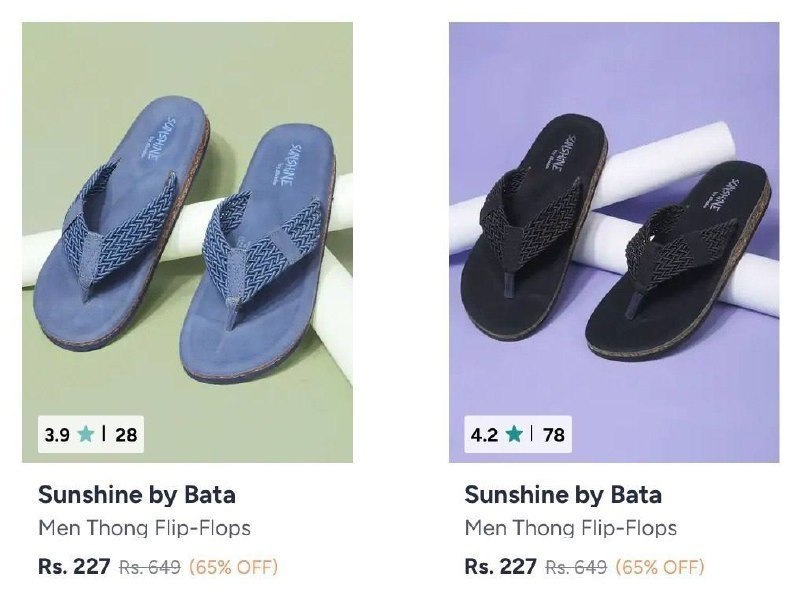 Myntra Loot Sunshine By Bata Footwear 65 Offpantaloons Cloths 66 - branded shoes offers