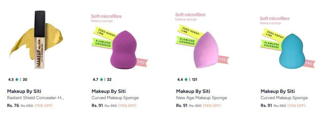 Myntra Makeup By Siti Concealer From 76