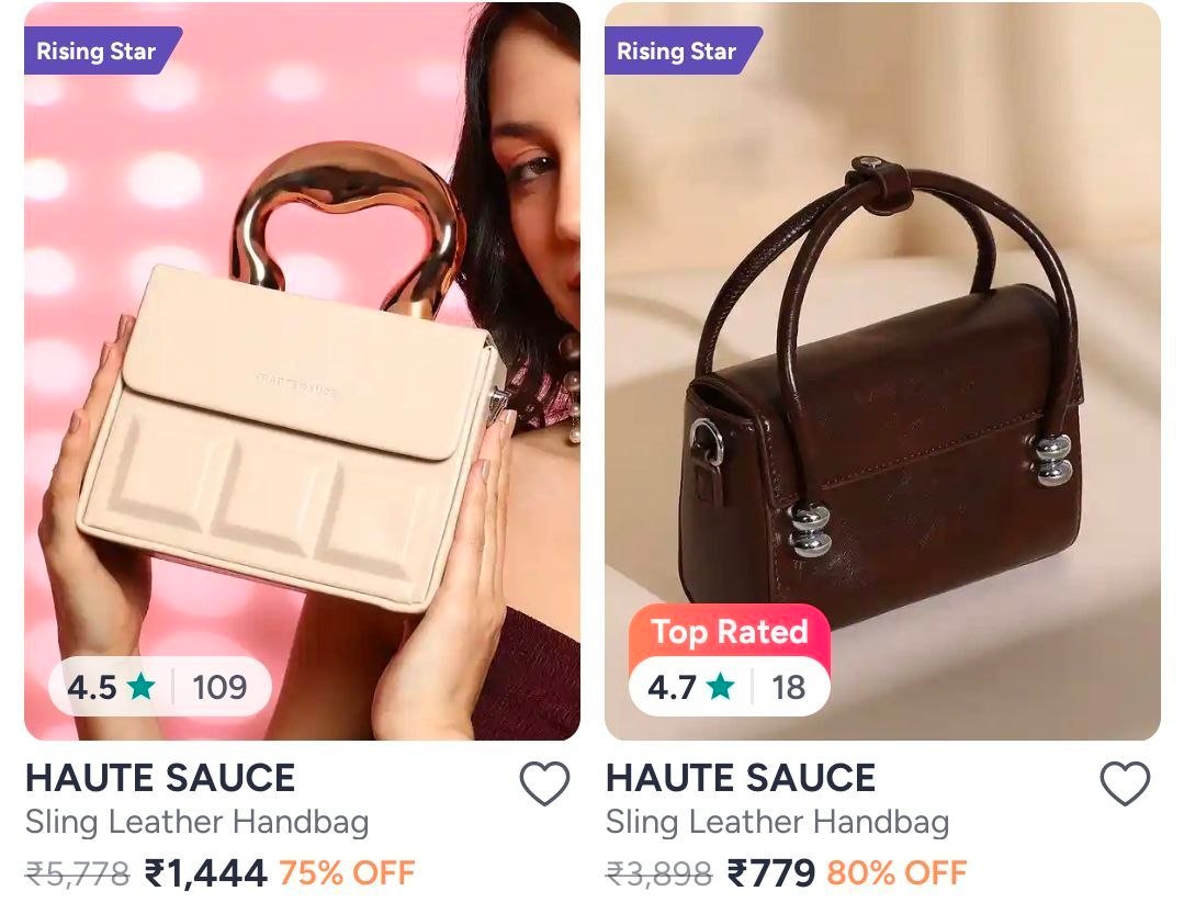 Myntra Min 60 On Mini West Womens Handbags Mi