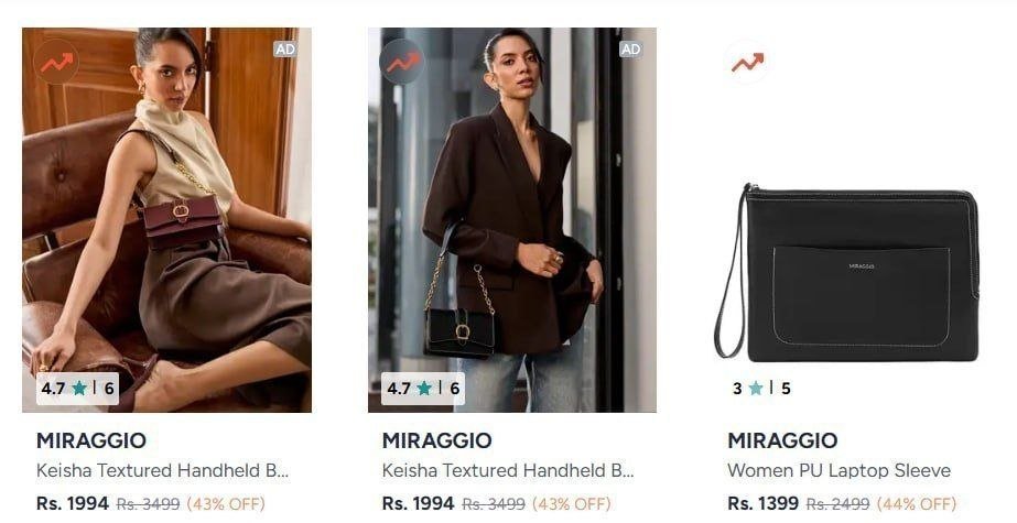 Myntra Miraggio Exclusive At Myntra Flat 40 O