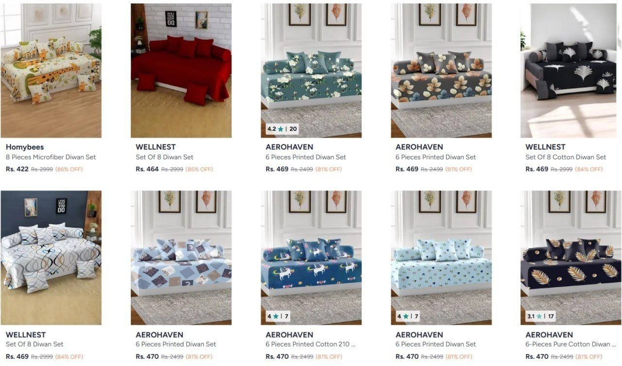 Myntra Must-buy Alert Min 80 On Branded Bedsh