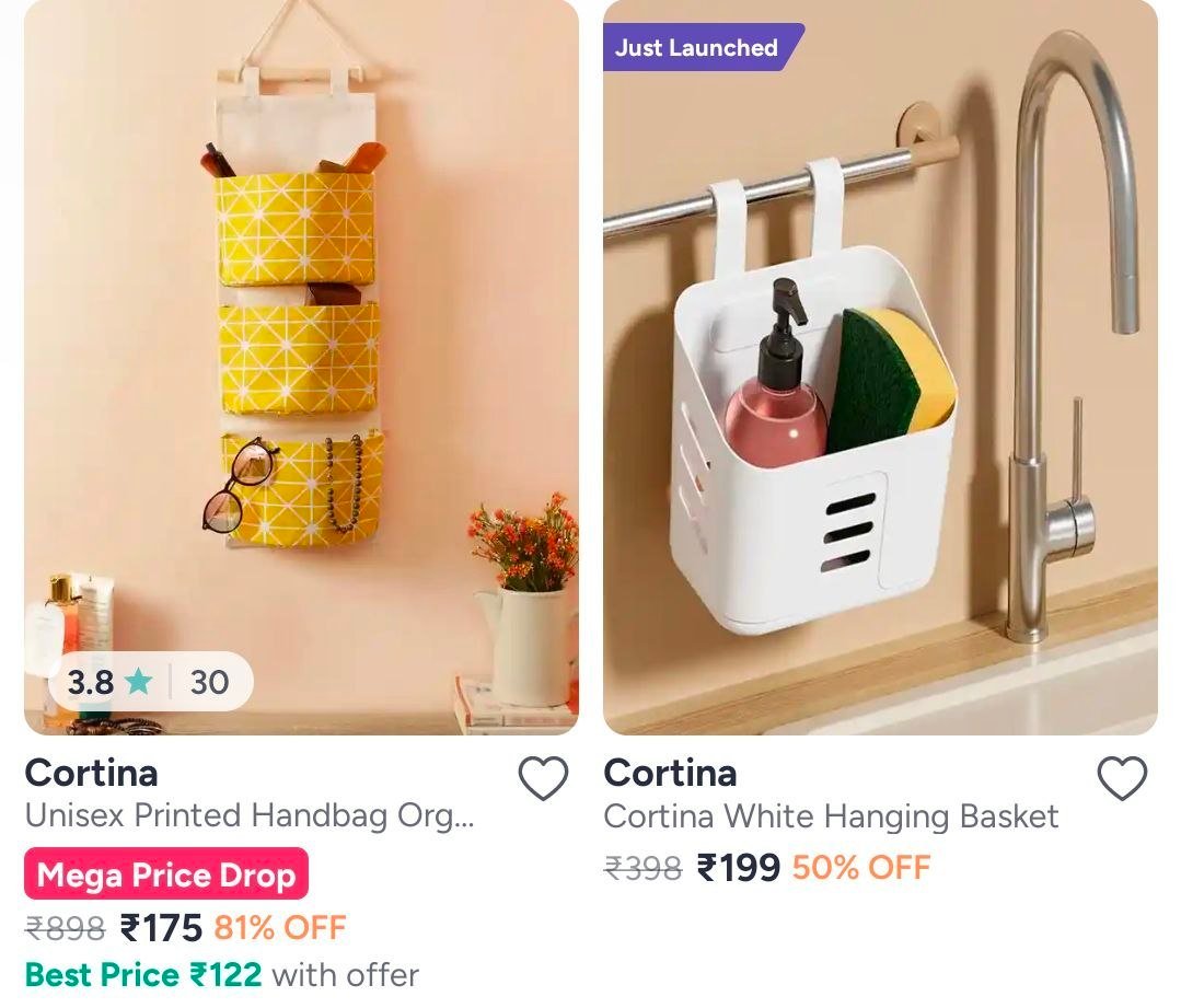 Myntra Organizers Starting 175