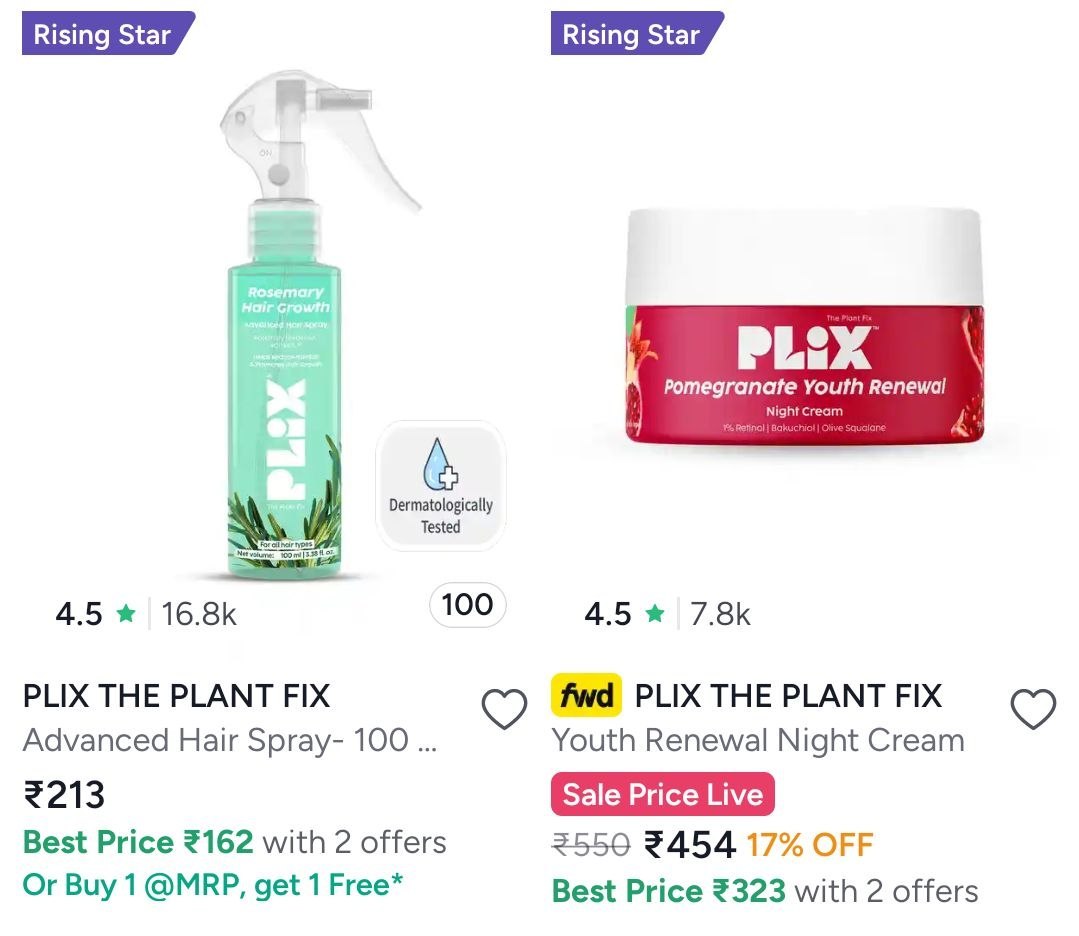 Myntra Plix B1g1 Extra 20 Time Shop Now