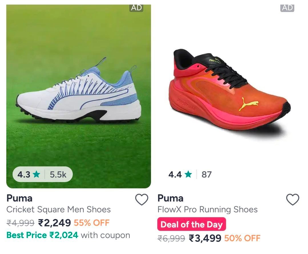 Myntra Puma Sports Shoes And Many More Best D