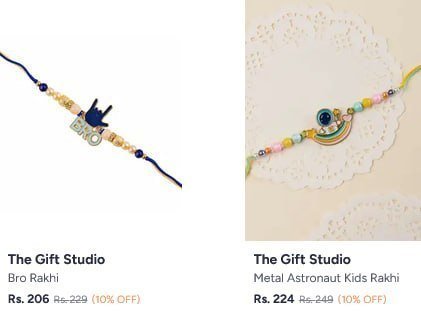 Myntra Rakhi Sale Extra 10 On Rakhis