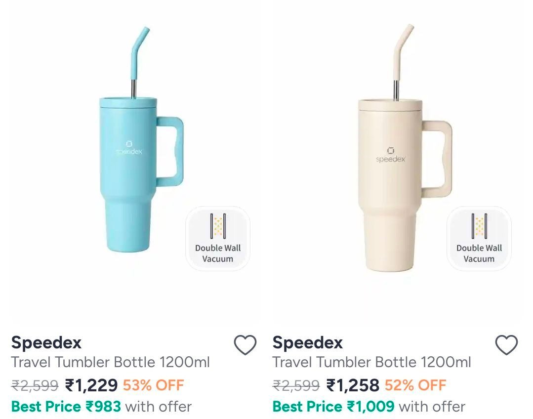 Myntra Speedex Water Bottles Min 50 Offlink